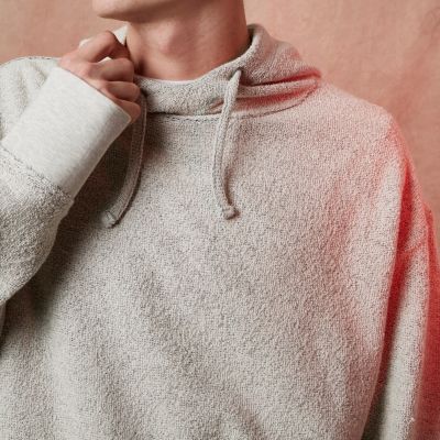 Grey Design Forum loopback knit hoodie